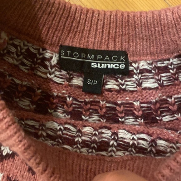 Vtg Sunice Stormpack Fair Isle Crew - Picture 2 of 5